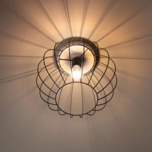 Plafoniera Smarter Trellis, lemn, 1XE27, D.35 cm, 01-3135