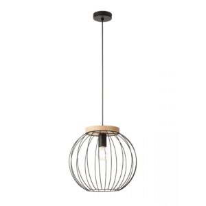 Suspensie Smarter Trellis, lemn, 1XE27, D.35 cm, 01-3136