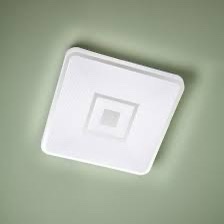 Plafoniera Smarter Apollo, alb mat, telecomanda, LED CCT, 24W, 1800 lumeni, L.38 cm, 05-948