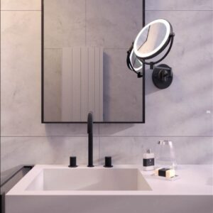 Aplica Smarter Selfie, negru mat, LED CCT, 7W, 205 lumeni, 3000K-4000K-6000K, 01-3088