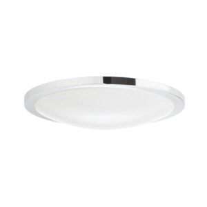 Plafoniera Smarter Fizz, crom, LED, 18W, 1100 lumeni, alb neutru 4000K, IP44, D.31 cm, 01-2723