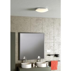 Plafoniera Smarter Fizz, crom, LED, 35W, 2400 lumeni, alb neutru 4000K, IP44, D.41 cm, 01-2724