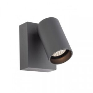 Aplica exterior Alan, gri inchis, LED CCT, 9W, 572 lumeni, 2200K/3000K/4000K, IP65, 90632