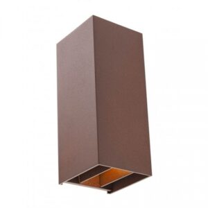 Aplica exterior Sonny, corten, LED CCT, 10W, 706 lumeni, 2200K/3000K/4000K, IP54, 90637