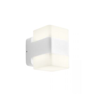 Aplica exterior Tok, alb mat, LED, 15W, 1213 lumeni, alb cald 3000K, IP44, 90491