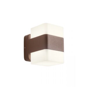 Aplica exterior Tok, corten, LED, 15W, 1213 lumeni, alb cald 3000K, IP44, 90493