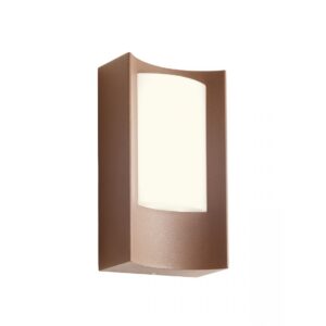 Aplica exterior Warp, corten, LED, 8W, 490 lumeni, alb cald 3000K, IP44, 90484
