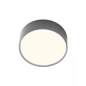 Plafoniera exterior Urania, gri inchis, LED, 10W, 766 lumeni, alb cald 3000K, IP65, D.16 cm, 90495