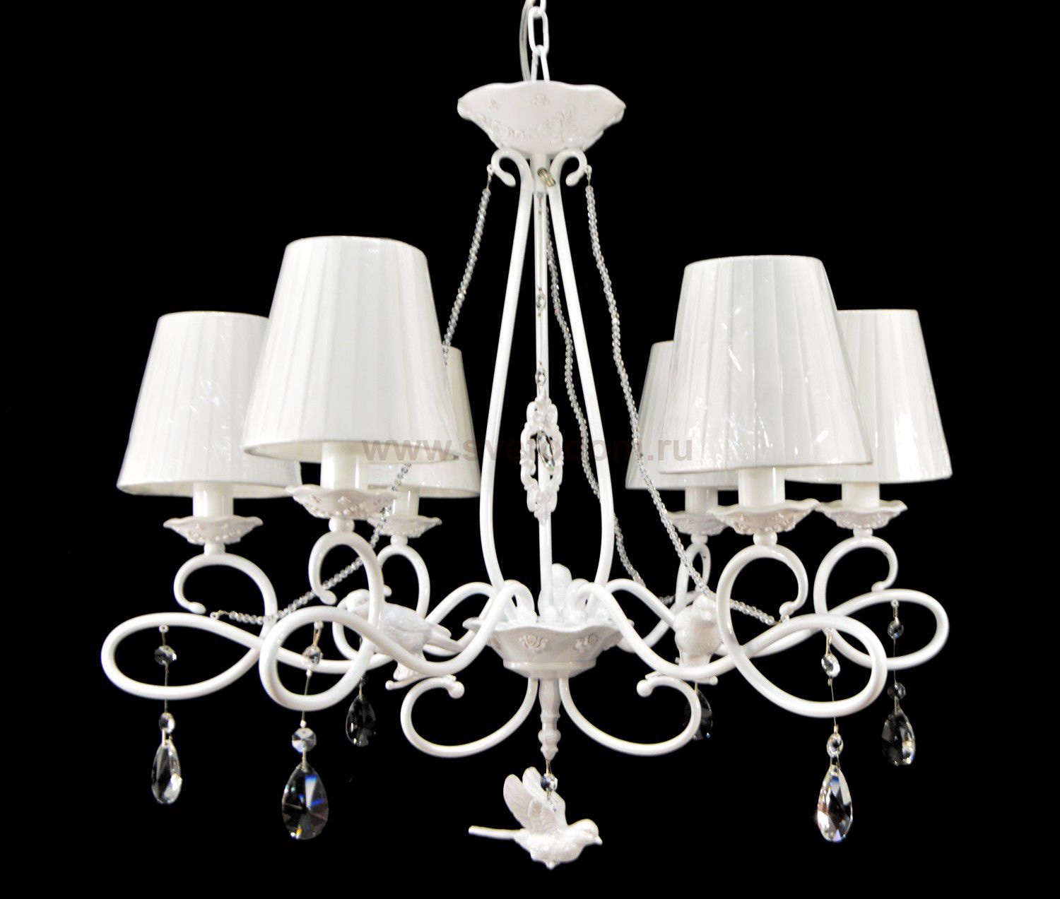 Candelabru Passarinho alb D.670 6xE14, ARM001-06-W Maytoni