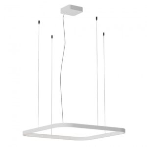 Suspensie Redo Orion, alb mat, LED CCT, 58W, 3784 lumeni, 2700K/3000K/4000K, L.75 cm, 01-3894
