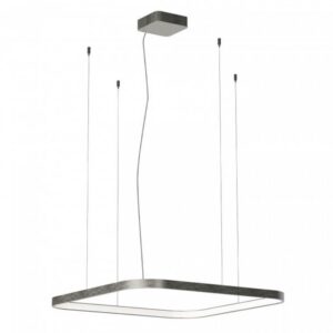 Suspensie Redo Orion, foggy nickel, LED CCT, 58W, 3784 lumeni, 2700K/3000K/4000K, L.75 cm, 01-3896