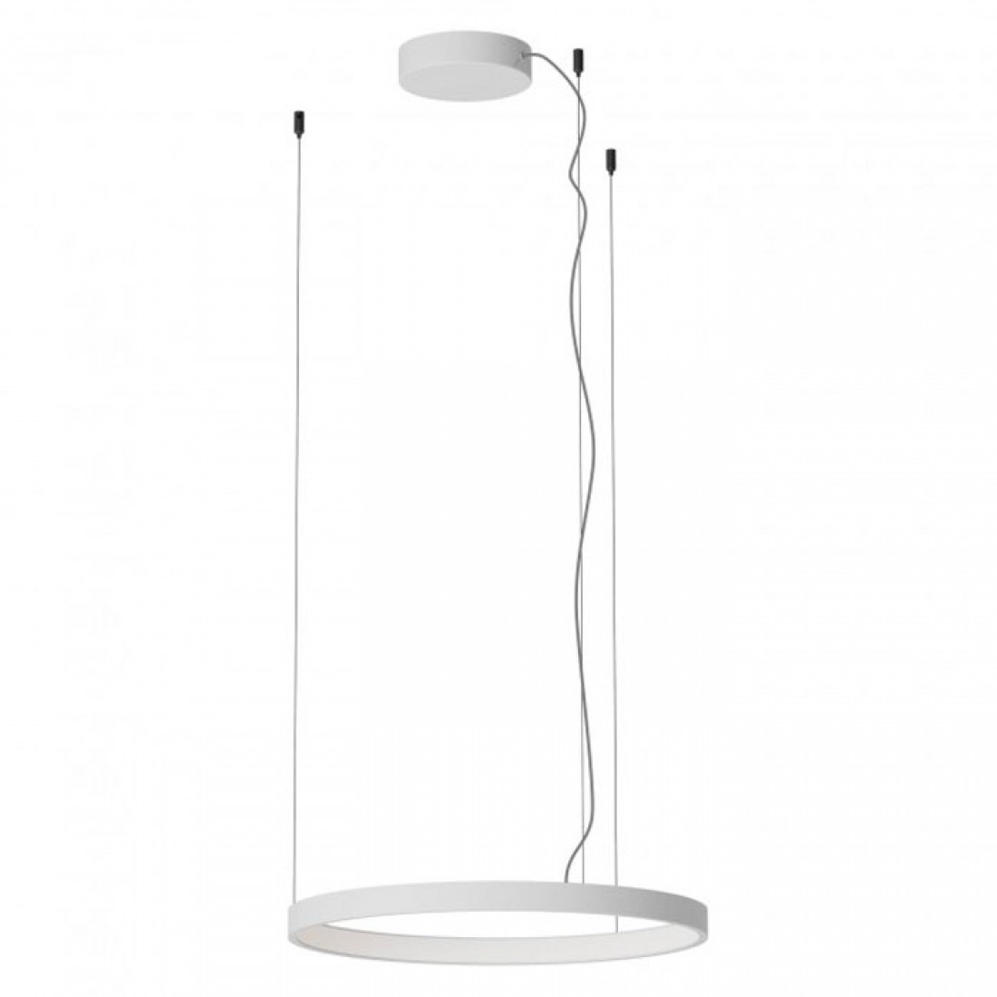 Suspensie Redo Orion Round,alb mat, LED CCT, 40W, 2660 lumeni, 2700K/3000K/4000K, D.50 cm, 01-3866