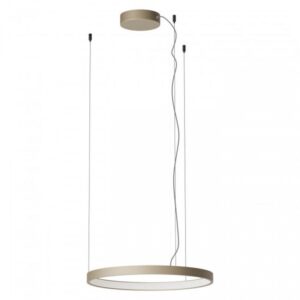 Suspensie Redo Orion Round, silver coffee, LED CCT, 40W, 2660 lumeni, 2700K/3000K/4000K, D.50 cm, 01-3867