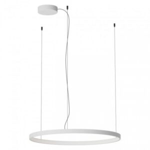 Suspensie Redo Orion Round,alb mat, LED CCT, 58W, 3937 lumeni, 2700K/3000K/4000K, D.75 cm, 01-3870