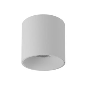 Plafoniera Arelux XPilar, aluminiu, alb, LED, 20W, 2600 lumeni, alb neutru 4000K, IP40, D.12cm, PLR03NW SWH/SWH