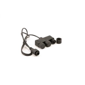 Conector multiplu rapid 3 ieșiri 1m de cablu 2x0.3mmp și conector IP68 pt corpurile de iluminat Torch, CBL3WC1M