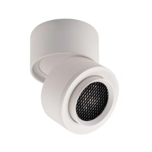 Spot rotund reglabil, unghi de dispersie reglabil 15°-45, 15W/3000K/1627lm, XArte Surface AR07WW SWH, Arelux