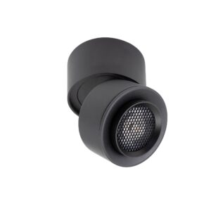 Spot rotund reglabil, unghi de dispersie reglabil 15°-45, 15W/3000K/1627lm, XArte Surface AR07WW SBK, Arelux