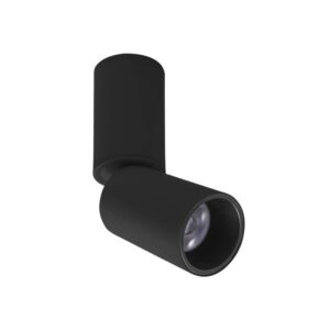 Spot orientabil aplicat XPIPE PE04, LED COB 15W, 1640lm, 3000k, negru, Arelux, PE04WW MBK