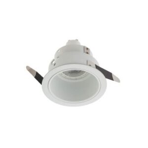 Spot încastrat în plafon fals, fix, rotund XTON GU10/PAR16 1x50W max. 230V, Alb mat/Alb mat, TON01 SWH/SWH