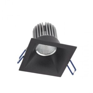 Spot incastrat XKONE LED GU10/PAR16 1x50W IP20 negru mat, Arelux KN02 BK