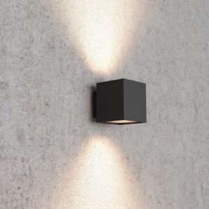 Aplica exterior LED XWall, gri inchis, LED, 18W, 3000K, IP65, WL05WW40 DG
