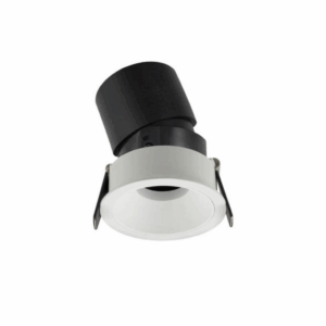 Spot orientabil încastrat rotund XPIT protejat la praf și umiditate (IP54) 12W 3000K, Alb mat , Arelux, PTD03WW SWH/SWH