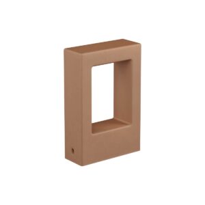 Stâlpișor pentru exterior Redo Sander LED 10W 2700K, Maro, 91159