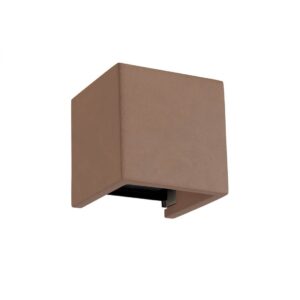 Aplica exterior Petra, teracota, 12W, 774 lumeni, alb cald 3000K, IP54, 91150