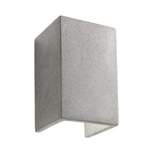 Aplica exterior Petra, gri inchis, 12W, 774 lumeni, alb cald 3000K, IP54, 91155