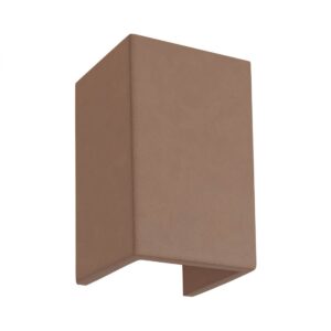 Aplica exterior Petra, teracota, 12W, 774 lumeni, alb cald 3000K, IP54, 91156