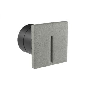 Corp incastrat pentru exterior Bast, gri inchis, LED, 2.5W, 29 lumeni, 3000K, IP65, 91192