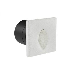 Corp incastrat pentru exterior Bast, ivoar, LED, 2.5W, 74 lumeni, 3000K, IP65, 91199