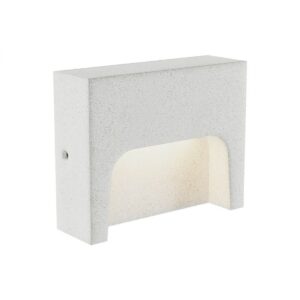 Aplica exterior tip steplight Sashi, ivoar, lED, 6W, 336 lumeni, alb cald 3000K, IP65, 90994
