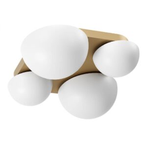 Plafoniera Redo Lumien, auriu mat, LED CCT, 26W, 1299 lumeni, 2700K/3000K, 01-4332