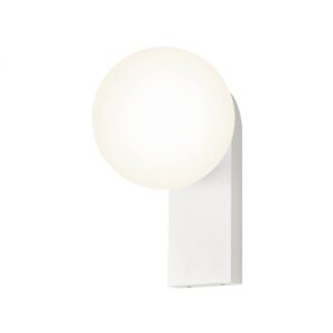 Aplica Redo Opale, alb mat, LED, 9.5W, 995 lumeni, alb cald 3000K, IP44, 01-4378