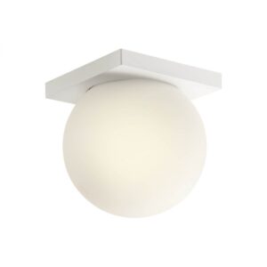 Plafoniera Redo Opale, alb mat, LED, 12W, 1206 lumeni, alb cald 3000K, IP44, 01-4382