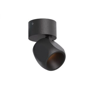 Aplica / Plafoniera Redo Crisp, negru mat, LED CCT, 8W, 438 lumeni, 2700K/3000K, 01-4488