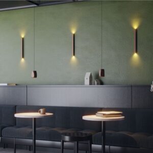 Aplica Redo Crisp, maro periat, LED, 6.6W, 338 lumeni, alb cald 3000K, H.35 cm, 01-4684