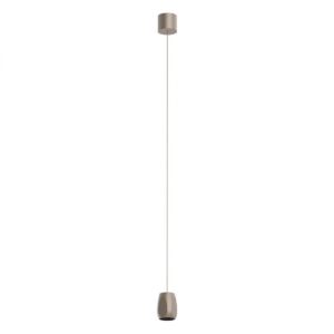 Suspensie Redo Crisp, silver coffee, LED CCT, 10.5W, 562 lumeni, 2700K/3000K, D.7 cm, 01-4494
