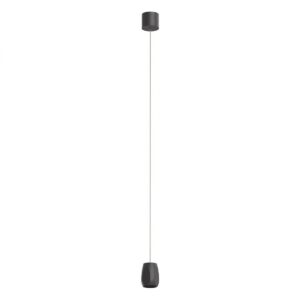Suspensie Redo Crisp, negru mat, LED CCT, 10.5W, 562 lumeni, 2700K/3000K, D.7 cm, 01-4496