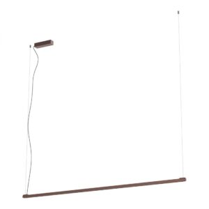 Suspensie Redo Crisp 172, maro periat, LED, 48W, 3196 lumeni, alb cald 3000K, 01-4702