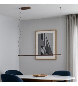 Suspensie Redo Crisp 120, silver coffee, LED, 36W, 2356 lumeni, alb cald 3000K, 01-4754