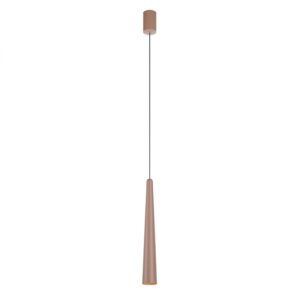 Suspensie Redo Botera, teracota mat, LED, 10W, 750 lumeni, alb cald 3000K, H.40 cm, 01-4406