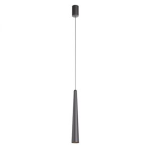 Suspensie Redo Botera, negru mat, LED, 10W, 750 lumeni, alb cald 3000K, H.40 cm, 01-4408