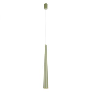Suspensie Redo Botera, verde mat, LED, 10W, 770 lumeni, alb cald 3000K, H.67 cm, 01-4411