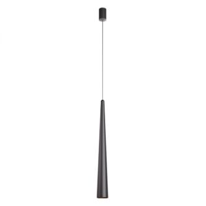 Suspensie Redo Botera, negru mat, LED, 10W, 770 lumeni, alb cald 3000K, H.67 cm, 01-4412