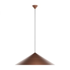 Suspensie Redo Konos, cupru antic, 1XE27, D.75 cm, 01-4622