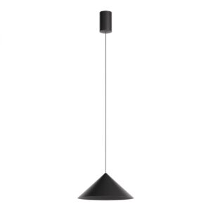 Suspensie Redo Konos Led, negru mat, LED, 10W, 562 lumeni, alb cald 3000K, D.24 cm, 01-4420