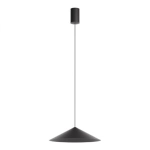 Suspensie Redo Konos Led, negru mat, LED, 10W, 550 lumeni, alb cald 3000K, D.30 cm, 01-4424